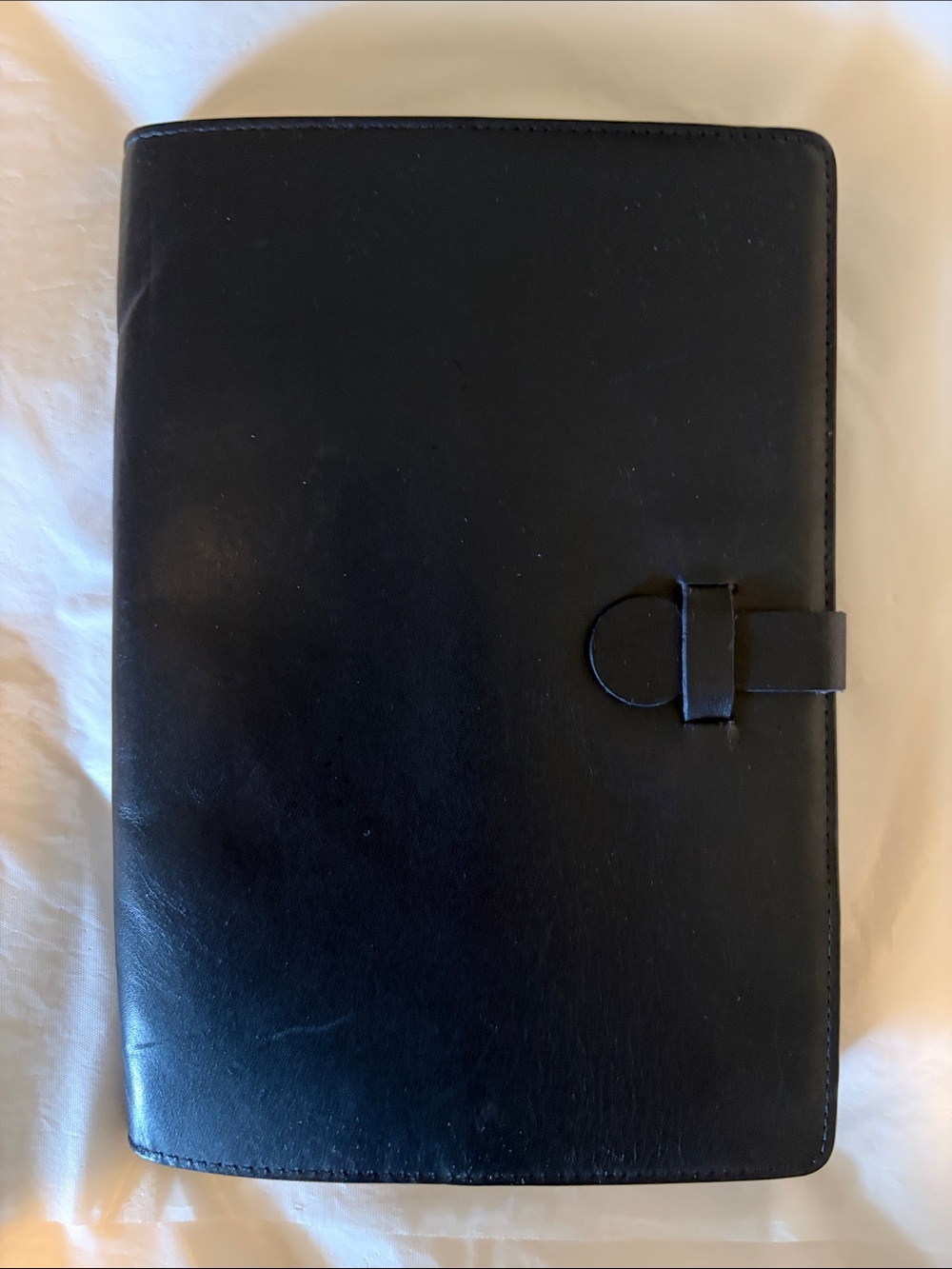 🖤 RARE VINTAGE Michael Graves Leather Folio Organizer
